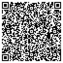 QR code with P & R Sales contacts