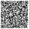 QR code with P L Nails contacts