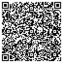QR code with H H Stump Grinding contacts