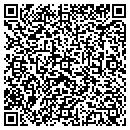 QR code with B G & M contacts