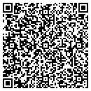 QR code with H E B Foods contacts
