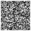QR code with B's & B's Thrift Shop contacts