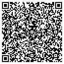 QR code with E & A Liquor contacts