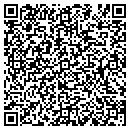 QR code with R M F Paint contacts