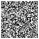 QR code with V Double Inc contacts