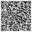 QR code with H R Dobeck DDS contacts