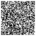 QR code with D & M Surplus contacts