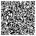 QR code with D & J Canopy contacts