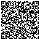 QR code with H & A Hallmark contacts