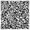 QR code with C & R TV SVC contacts