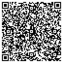 QR code with B Whitman contacts