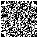 QR code with J & B Gardening Service contacts