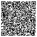 QR code with K B R contacts