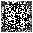 QR code with V Vaughan contacts