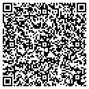 QR code with H & H Carpets contacts