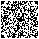 QR code with KAF Landscape Architect contacts