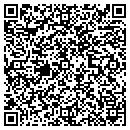 QR code with H & H Salvage contacts