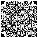 QR code with J B Service contacts