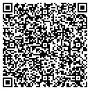 QR code with P B H C contacts