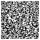 QR code with J & E Backhoe Service Inc contacts