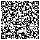 QR code with B J Hoover contacts