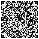 QR code with B & B Cleaners contacts