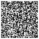 QR code with E & E Trucking contacts