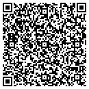 QR code with R & S Backhoe Service contacts