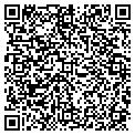QR code with C & R contacts