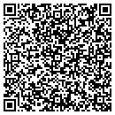 QR code with H & B Easy Way contacts