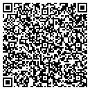 QR code with P & W Automotive contacts
