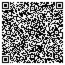 QR code with P M Construction contacts
