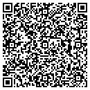 QR code with M & W Cattle contacts