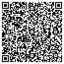 QR code with B & D Bakery contacts
