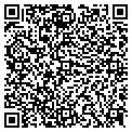 QR code with R B R contacts
