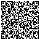 QR code with H H Corigated contacts