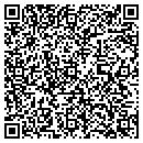 QR code with R & V Machine contacts