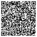 QR code with M & W contacts