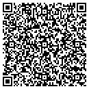 QR code with R B Hill CPA contacts