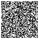 QR code with B & B Bicycles contacts