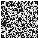 QR code with B V Bindery contacts