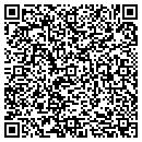 QR code with B Broaddus contacts
