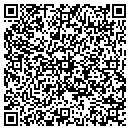 QR code with B & L Framing contacts