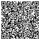 QR code with K W Optical contacts