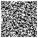 QR code with H & W Motor Co contacts