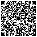 QR code with P & W Sales contacts