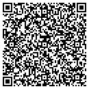 QR code with B & B Liquor contacts