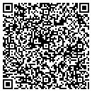 QR code with B & V Auto Sales contacts