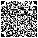 QR code with M B Vending contacts