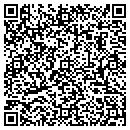 QR code with H M Service contacts